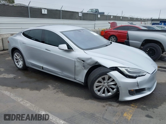 2016 Tesla Model S 90D with VIN 5YJSA1E23GF138925, listed as a IAAI auction lot 42408676 with 48,399 mi miles and . Bid and sale history available at DreamBid. Image 1.