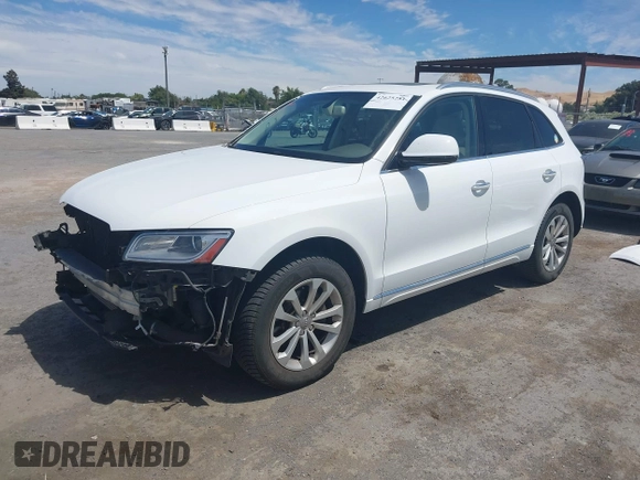 2016 Audi Q5 Premium Plus with VIN WA1L2AFP5GA129934, listed as a IAAI auction lot 42625281 with 93,521 mi miles and . Bid and sale history available at DreamBid. Image 18.