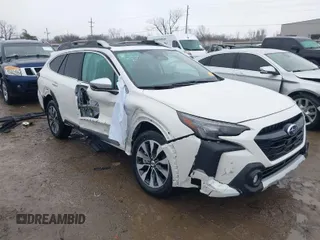 2024 Subaru Outback Touring с VIN 4S4BTAPC6R3279323, выставлен на аукционе IAAI как лот 41471663 с пробегом 13 289 миль миль и . История ставок и продаж доступна на DreamBid. Изображение 1.
