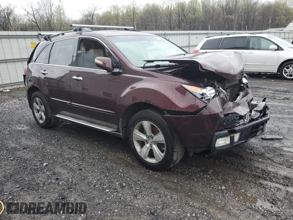 2010 Acura MDX Technology with VIN 2HNYD2H44AH510384, listed as a Copart auction lot 51701535 with 200,790 mi miles and Salvage Title. Bid and sale history available at DreamBid. Image 4.