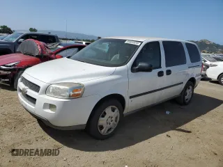 2007 Chevrolet Uplander with VIN 1GNDV13187D143379, listed as a Copart auction lot 55654934 with 236,545 mi miles and Salvage Title. Bid and sale history available at DreamBid. Image 1.
