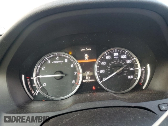 2016 Acura MDX with VIN 5FRYD3H27GB012087, listed as a Copart auction lot 81329714 with 130,576 mi miles and Salvage Title. Bid and sale history available at carsss.com. Image 9.