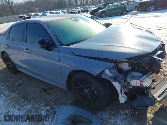 2024 Honda Civic Sport with VIN 2HGFE2F59RH539303, listed as a IAAI auction lot 41417721 with 7,240 mi miles and . Bid and sale history available at DreamBid. Image 1.