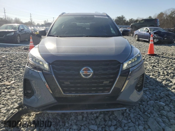 2021 Nissan Kicks SR with VIN 3N1CP5DV5ML531458, listed as a Copart auction lot 48510285 with 60,734 mi miles and Salvage Title. Bid and sale history available at carsss.com. Image 5.
