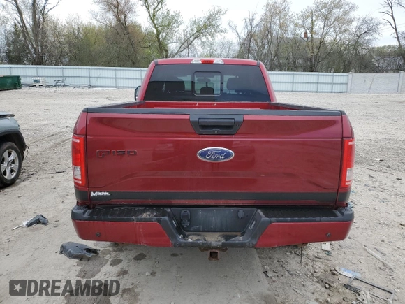 2016 Ford F-150 XLT with VIN 1FTFW1EG7GFD36210, listed as a Copart auction lot 54323705 with 154,029 mi miles and Clean title. Bid and sale history available at DreamBid. Image 6.