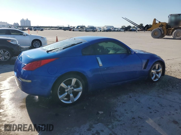 2007 Nissan 350Z with VIN JN1BZ34D27M506173, listed as a Copart auction lot 77497444 with 75,005 mi miles and Non Repairable. Bid and sale history available at DreamBid. Image 3.