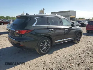 2020 Infiniti QX60 Pure with VIN 5N1DL0MM9LC530326, listed as a Copart auction lot 57086055 with 126,420 mi miles and Salvage title. Bid and sale history available at DreamBid. Image 3.