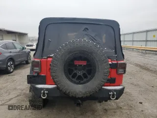 2018 Jeep Wrangler JK Unlimited Sport with VIN 1C4BJWDGXJL812728, listed as a Copart auction lot 43114355 with 70,236 mi miles and Salvage Title. Bid and sale history available at carsss.com. Image 6.