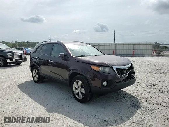 2012 Kia Sorento EX with VIN 5XYKU3A61CG206556, listed as a Copart auction lot 60078035 with Not provided miles and Salvage title. Bid and sale history available at DreamBid. Image 14.