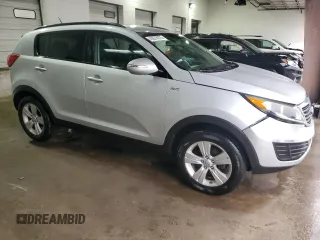 2013 Kia Sportage LX with VIN KNDPBCA22D7523558, listed as a Copart auction lot 49878375 with 72,024 mi miles and Salvage Title. Bid and sale history available at carsss.com. Image 4.