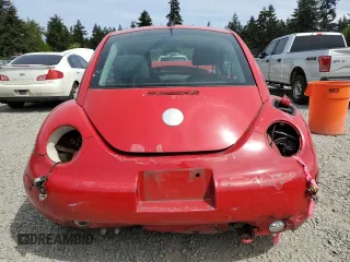 2005 Volkswagen Beetle GL with VIN 3VWBK31C25M411513, listed as a Copart auction lot 55742325 with 156,872 mi miles and Salvage Title. Bid and sale history available at DreamBid. Image 6.
