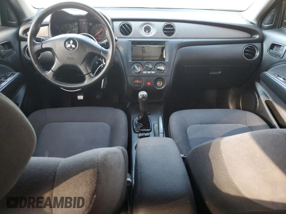 2005 Mitsubishi Outlander LS with VIN JA4LX31F35U025160, listed as a Copart auction lot 43377345 with 185,203 mi miles and Salvage Title. Bid and sale history available at carsss.com. Image 8.