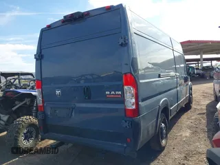 2020 Ram ProMaster Cargo with VIN 3C6URVJGXLE108421, listed as a IAAI auction lot 41892426 with 133,169 mi miles. Bid and sale history available at carsss.com. Image 4.