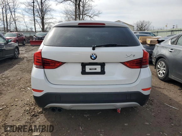 2015 BMW X1 xDrive28i with VIN WBAVL1C58FVY28445, listed as a Copart auction lot 49148015 with 144,319 mi miles and Clean Title. Bid and sale history available at carsss.com. Image 6.