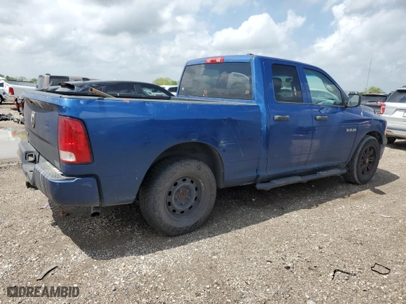 2010 Dodge Ram 1500 ST with VIN 1D7RB1GK8AS112412, listed as a Copart auction lot 51260845 with 232,888 mi miles and Clean Title. Bid and sale history available at carsss.com. Image 3.