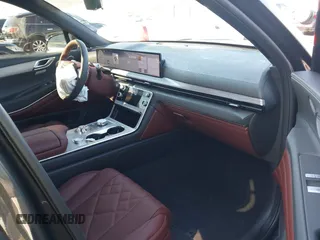 2025 Genesis GV80 Prestige with VIN KMUHEESC9SU247860, listed as a IAAI auction lot 41384609 with 1,819 mi miles and . Bid and sale history available at DreamBid. Image 5.