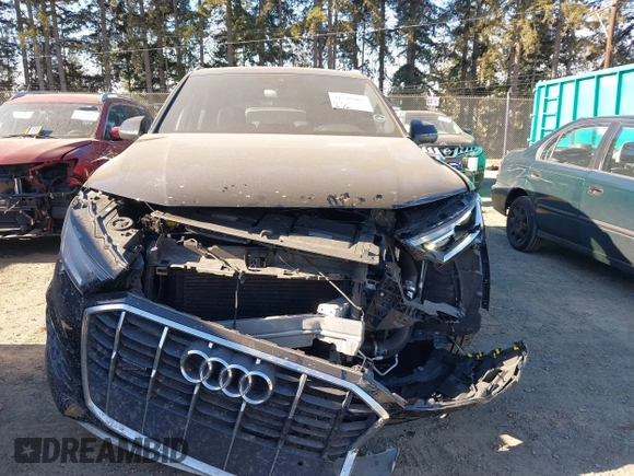 2021 Audi Q7 Premium with VIN WA1AJAF78MD033364, listed as a IAAI auction lot 41549965 with 25,728 mi miles. Bid and sale history available at carsss.com. Image 12.