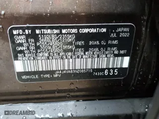 2022 Mitsubishi Outlander SEL with VIN JA4J4VA83NZ085715, listed as a Copart auction lot 43356455 with 32,426 mi miles and Salvage Title. Bid and sale history available at carsss.com. Image 13.