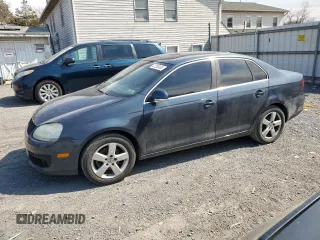 2008 Volkswagen Jetta SE with VIN 3VWRZ71K48M191675, listed as a Copart auction lot 47359465 with 185,741 mi miles and Salvage title. Bid and sale history available at DreamBid. Image 1.