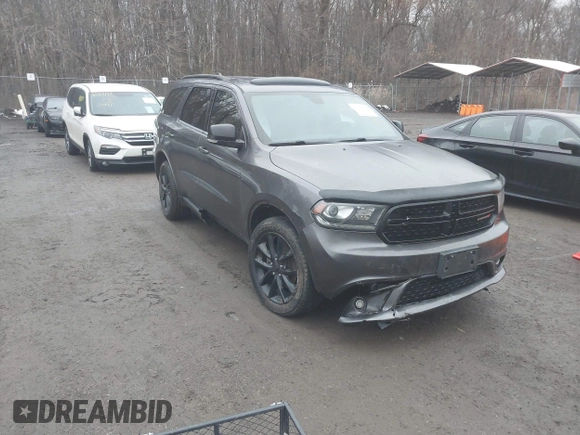 2017 Dodge Durango GT with VIN 1C4RDJDG2HC619315, listed as a IAAI auction lot 41463448 with 98,134 mi miles and . Bid and sale history available at DreamBid. Image 1.