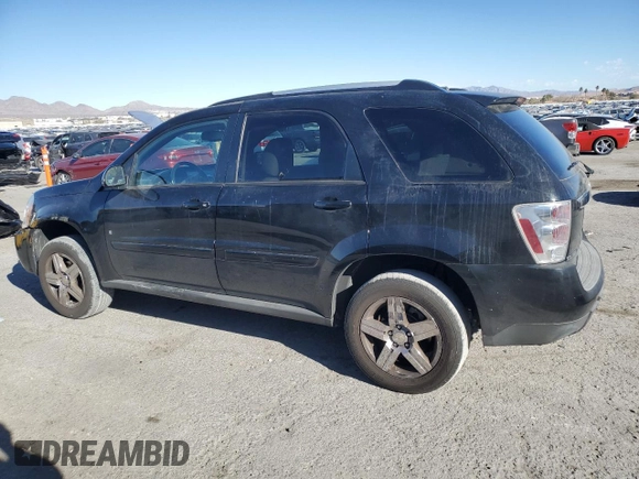 2007 Chevrolet Equinox LT with VIN 2CNDL63F076227293, listed as a Copart auction lot 86769054 with 107,691 mi miles and Salvage Title. Bid and sale history available at carsss.com. Image 2.
