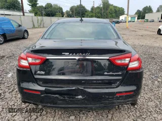 2018 Maserati Quattroporte S Q4 with VIN ZAM56YRA8J1280031, listed as a Copart auction lot 64515353 with 0 mi miles. Bid and sale history available at carsss.com. Image 6.