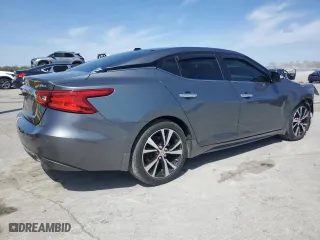 2018 Nissan Maxima SL with VIN 1N4AA6AP6JC392570, listed as a Copart auction lot 50421605 with 132,444 mi miles and Salvage Title. Bid and sale history available at carsss.com. Image 3.