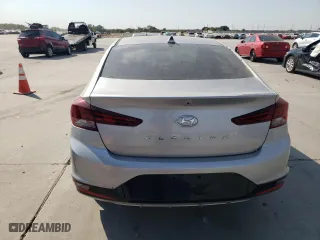2020 Hyundai Elantra Value Edition with VIN 5NPD84LF9LH607622, listed as a Copart auction lot 75229914 with 81,790 mi miles and Salvage Title. Bid and sale history available at carsss.com. Image 6.