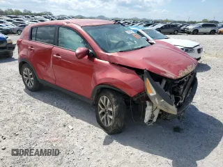 2015 Kia Sportage LX with VIN KNDPB3AC7F7743581, listed as a Copart auction lot 51940495 with 127,680 mi miles and Salvage Title. Bid and sale history available at DreamBid. Image 4.