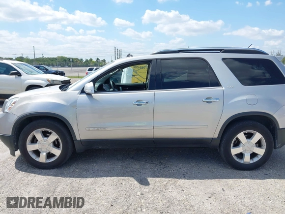 2007 GMC Acadia SLT with VIN 1GKEV33727J126936, listed as a IAAI auction lot 42059595 with 129,700 mi miles. Bid and sale history available at carsss.com. Image 14.