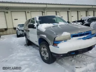 2003 Chevrolet Blazer LS with VIN 1GNDT13XX3K174956, listed as a Copart auction lot 45921635 with 0 mi miles and Salvage Title. Bid and sale history available at carsss.com. Image 12.