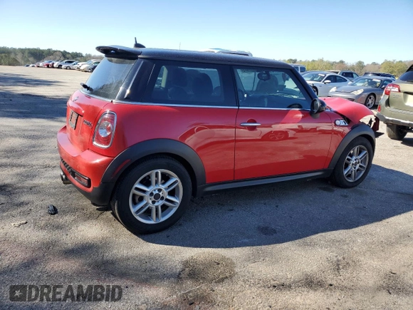 2011 MINI Hardtop S with VIN WMWSV3C5XBTY24525, listed as a Copart auction lot 49977475 with 110,627 mi miles and Salvage title. Bid and sale history available at DreamBid. Image 3.