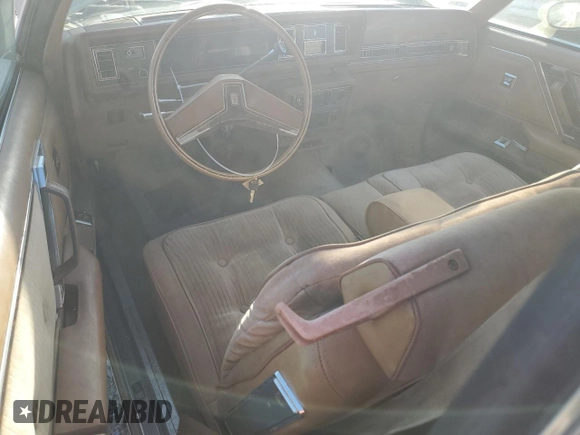 1979 Oldsmobile Cutlass with VIN 3M47P9G419256, listed as a Copart auction lot 80052304 with 86,268 mi miles and Salvage Title. Bid and sale history available at DreamBid. Image 8.