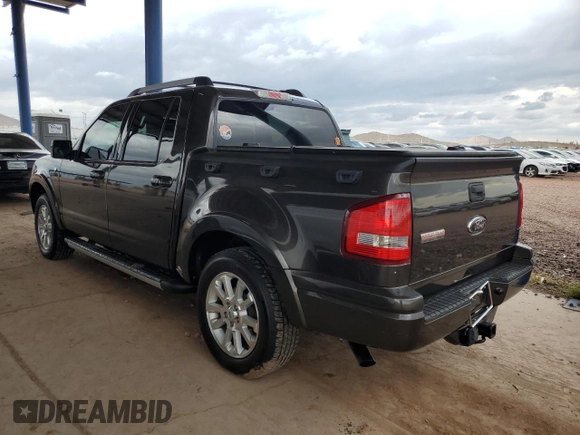2007 Ford Explorer Sport Trac Limited with VIN 1FMEU33897UA30979, listed as a Copart auction lot 55126065 with 102,175 mi miles and Salvage title. Bid and sale history available at DreamBid. Image 2.