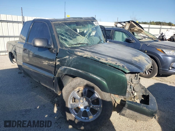2005 Chevrolet Silverado 1500 Z71 with VIN 1GCEK19Z05Z131827, listed as a Copart auction lot 48224465 with Not Provided miles and Salvage Title. Bid and sale history available at DreamBid. Image 4.
