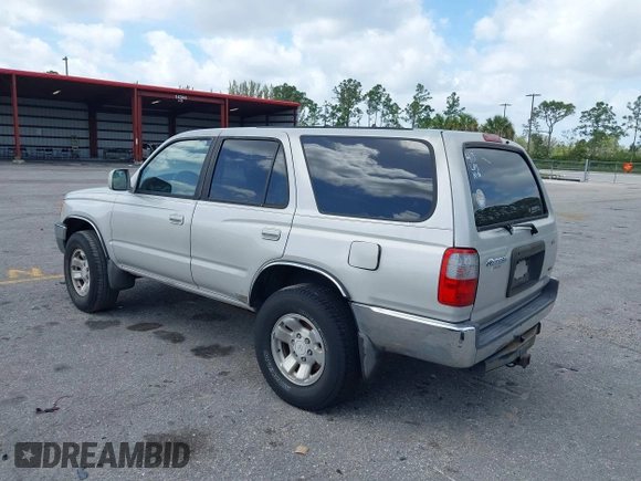 1999 Toyota 4Runner SR5 with VIN JT3GN86R9X0108555, listed as a IAAI auction lot 41963750 with 298,525 mi miles. Bid and sale history available at carsss.com. Image 3.