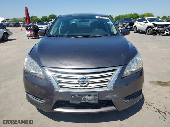 2014 Nissan Sentra S with VIN 3N1AB7AP4EL683806, listed as a Copart auction lot 52155055 with 116,710 mi miles and Clean Title. Bid and sale history available at carsss.com. Image 5.