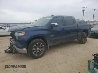 2022 Chevrolet Silverado 1500 LT with VIN 2GCPACED4N1506676, listed as a Copart auction lot 43747315 with 77,731 mi miles and Salvage Title. Bid and sale history available at carsss.com. Image 1.