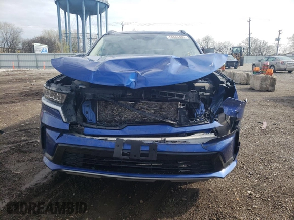 2022 Kia Sorento S with VIN 5XYRL4LC4NG104861, listed as a Copart auction lot 54663455 with 82,489 mi miles and Salvage title. Bid and sale history available at DreamBid. Image 5.