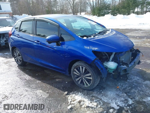 2017 Honda Fit EX with VIN 3HGGK5H79HM712010, listed as a IAAI auction lot 41597987 with 83,355 mi miles. Bid and sale history available at carsss.com. Image 1.