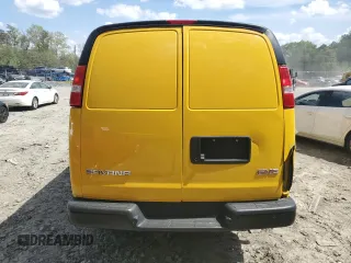 2021 GMC Savana Cargo with VIN 1GTW7AFP4M1176601, listed as a Copart auction lot 53842685 with 153,960 mi miles and Clean Title. Bid and sale history available at carsss.com. Image 6.