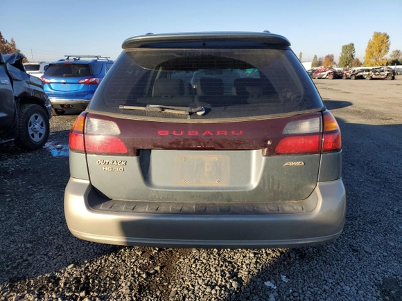 2001 Subaru Legacy Outback VDC with VIN 4S3BH896517651821, listed as a Copart auction lot 79705664 with 203,619 mi miles and Salvage title. Bid and sale history available at DreamBid. Image 6.