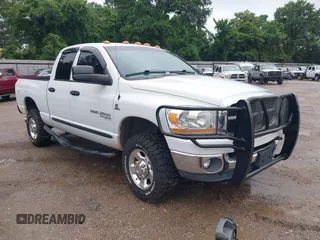 2006 Dodge 2500 SLT z VIN 3D7KS28C36G230672, wystawiony jako IAAI lot #42396365 z przebiegiem 190 519 mil mil oraz . Historia ofert i sprzedaży dostępna na DreamBid. Obrazek 1.