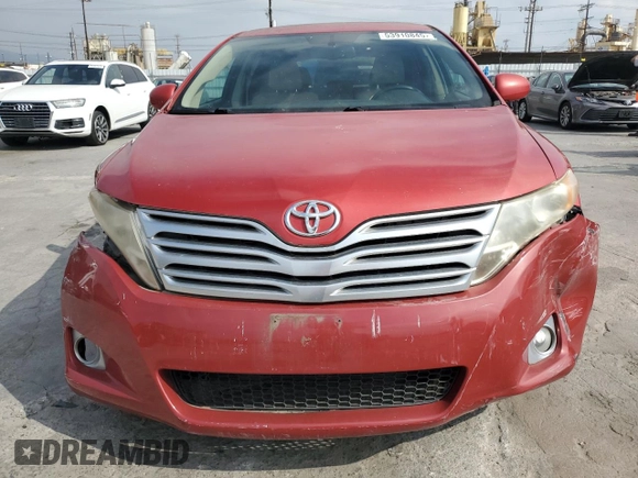 2009 Toyota Venza with VIN 4T3ZK11A89U005955, listed as a Copart auction lot 53910845 with 124,866 mi miles and Salvage Title. Bid and sale history available at carsss.com. Image 5.