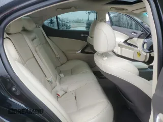 2013 Lexus IS 250 with VIN JTHBF5C2XD5188664, listed as a Copart auction lot 42930815 with 132,537 mi miles and Salvage Title. Bid and sale history available at DreamBid. Image 10.