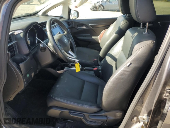 2017 Honda Fit EX-L with VIN JHMGK5H83HS008303, listed as a Copart auction lot 60751815 with 58,700 mi miles and Salvage title. Bid and sale history available at DreamBid. Image 7.