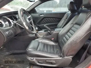2010 Ford Mustang GT with VIN 1ZVBP8CH1A5141732, listed as a Copart auction lot 57885605 with 92,882 mi miles and Salvage title. Bid and sale history available at DreamBid. Image 7.