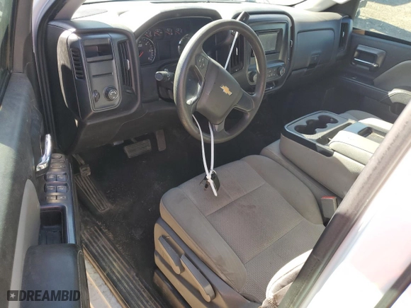 2015 Chevrolet Silverado 1500 Work Truck with VIN 1GCRCPEC5FZ390804, listed as a Copart auction lot 82556224 with 0 mi miles and Salvage Title. Bid and sale history available at carsss.com. Image 8.
