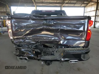 2023 Chevrolet Silverado 1500 LT Trail Boss with VIN 3GCUDFED6PG302032, listed as a Copart auction lot 43483165 with 5,865 mi miles and Salvage Title. Bid and sale history available at DreamBid. Image 6.