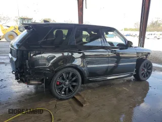 2021 Land Rover Range Rover Sport HST with VIN SALWS2RU2MA763636, listed as a Copart auction lot 48303745 with 0 mi miles and Salvage Title. Bid and sale history available at carsss.com. Image 3.